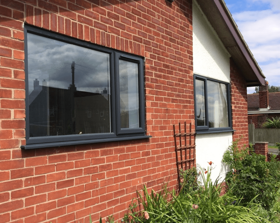 Modern aluminium windows